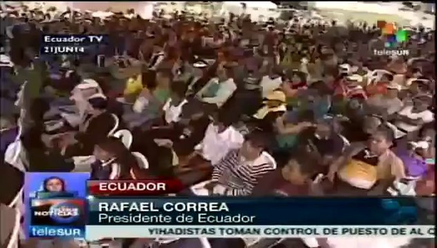 Defenderá Correa a Ecuador en acuerdos con la Unión Europea