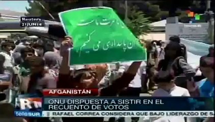 Llueve sobre mojado a los afganos; enfrentan probable fraude electoral