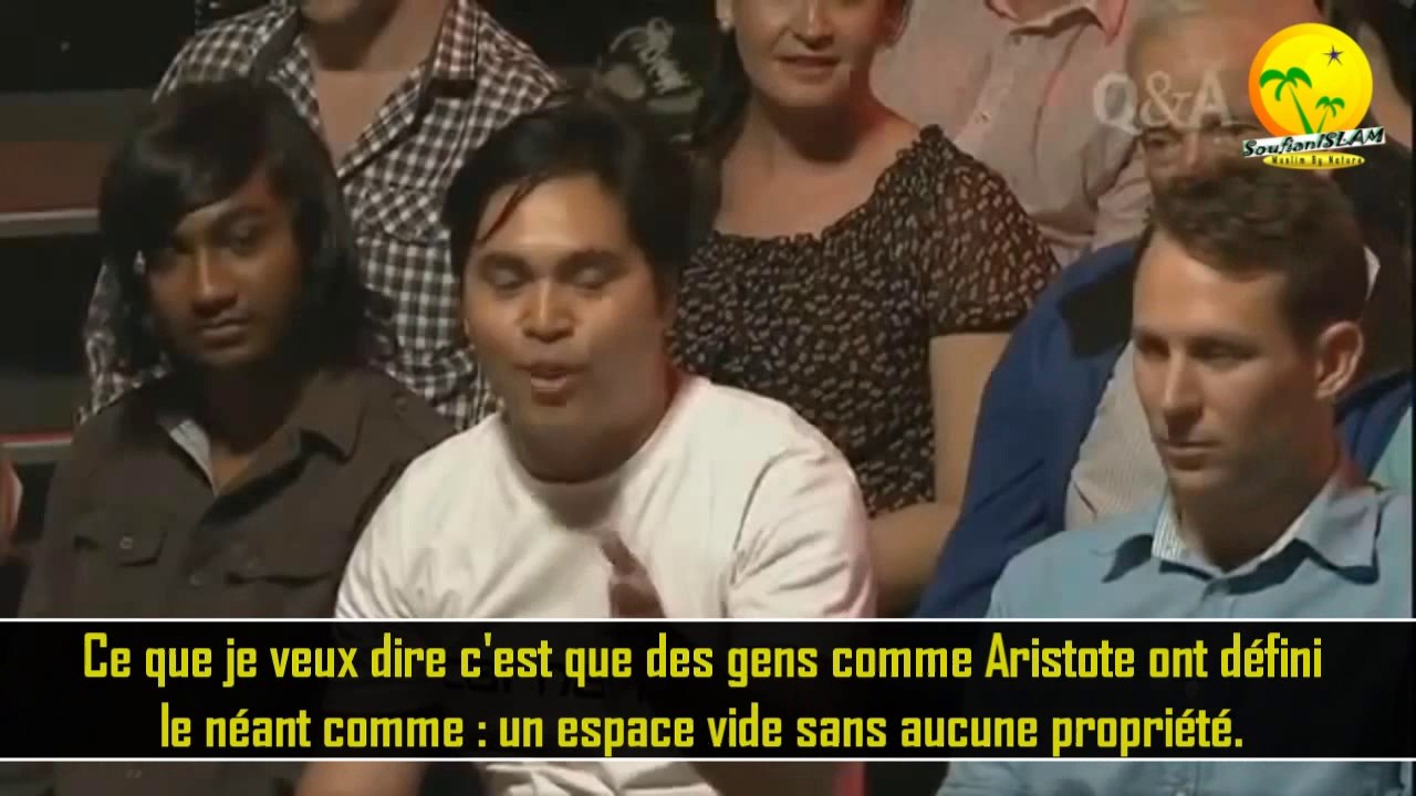 Rigolez avec la nouvelle divinité des athées :"Le néant" peut-il créer quelque chose? Dawkins&Krauss