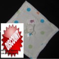 Discount White Bear with Polka Dots Nunu Security Blanket Lovey Review