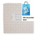 Best Price SwaddleDesigns Ultimate Receiving Blanket - Very Light Pink with Pastel Pink Mod Squares Review