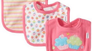 Cheap Deals Gerber Baby-Girls  3 Pack Interlock Dribbler Bib Cupcake Review