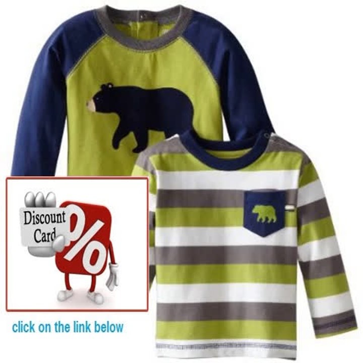 Cheap Deals Little Me Baby-boys Infant Bear 2 Pocket Top Review