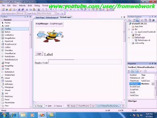 Filtered Text Box Extender Microsoft Visual Studio