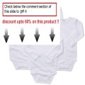 Cheap Deals Carter's 4 Pack Longsleeve Bodysuits - White-White-24 Months Review