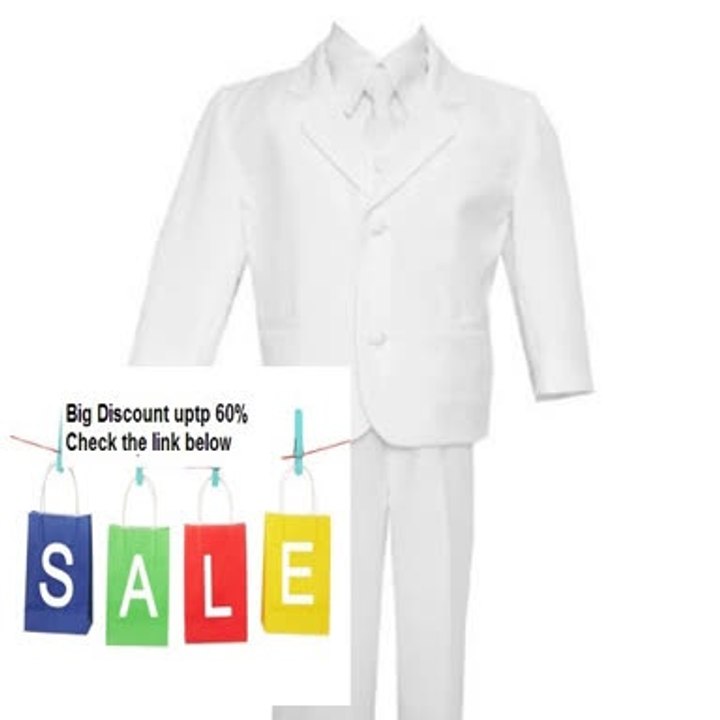 Cheap Deals Boys White Formal Suit for Toddlers and Infants Review