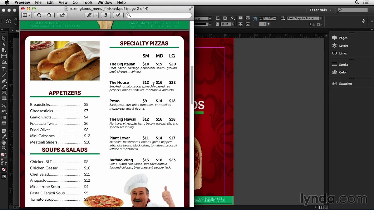Creating PDFs in InDesign