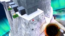 Super Mario Galaxy - Volcan de glace - Étoile 6 : La conquête de la montagne enneigée