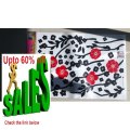 Best Price Red Flowers - Large Wall Decals Stickers Appliques Home Decor Review