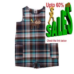 Cheap Deals Carter's Boys Everyday Easy Plaid 'Monkey' Romper Review