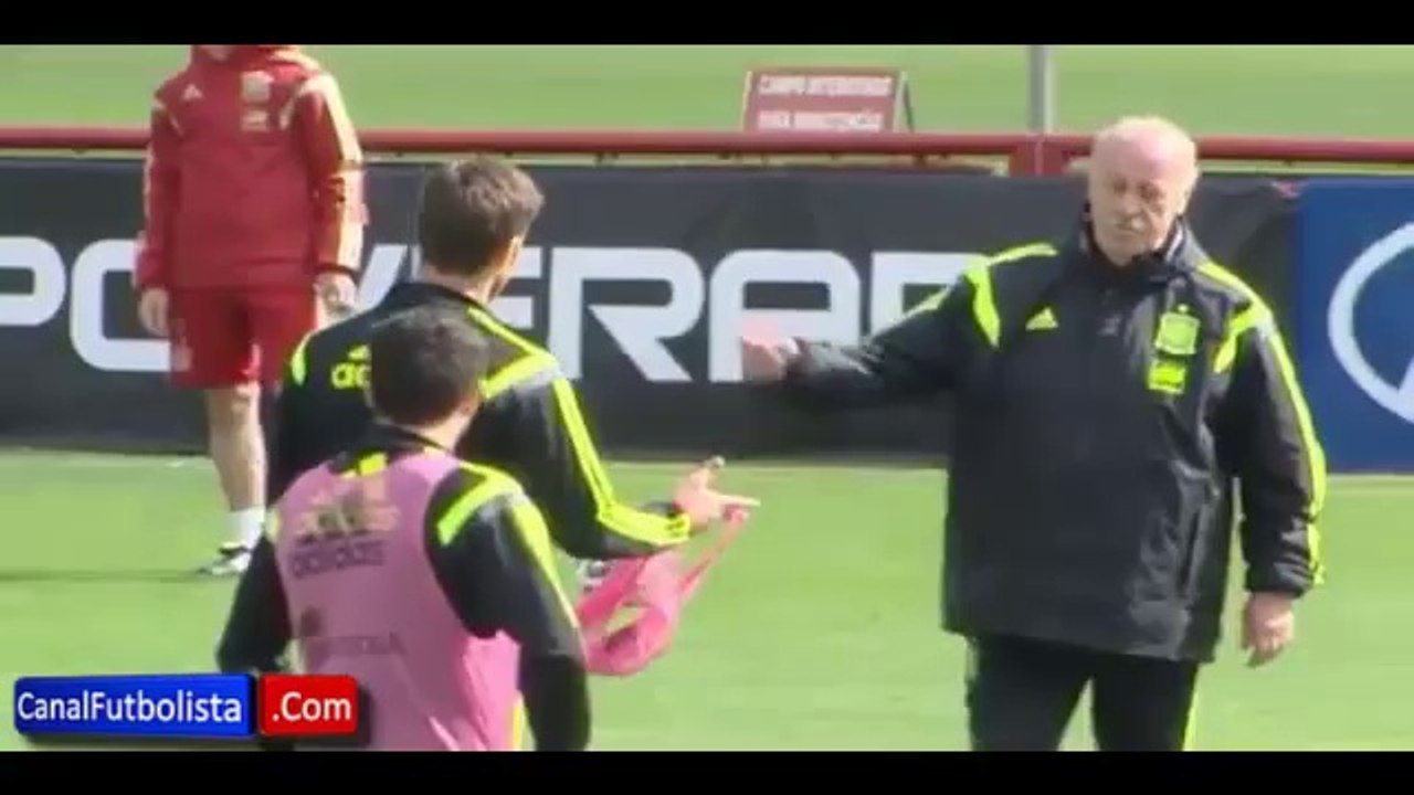 Vicente Del Bosque expulse Cesc Fabregas de l’entraînement