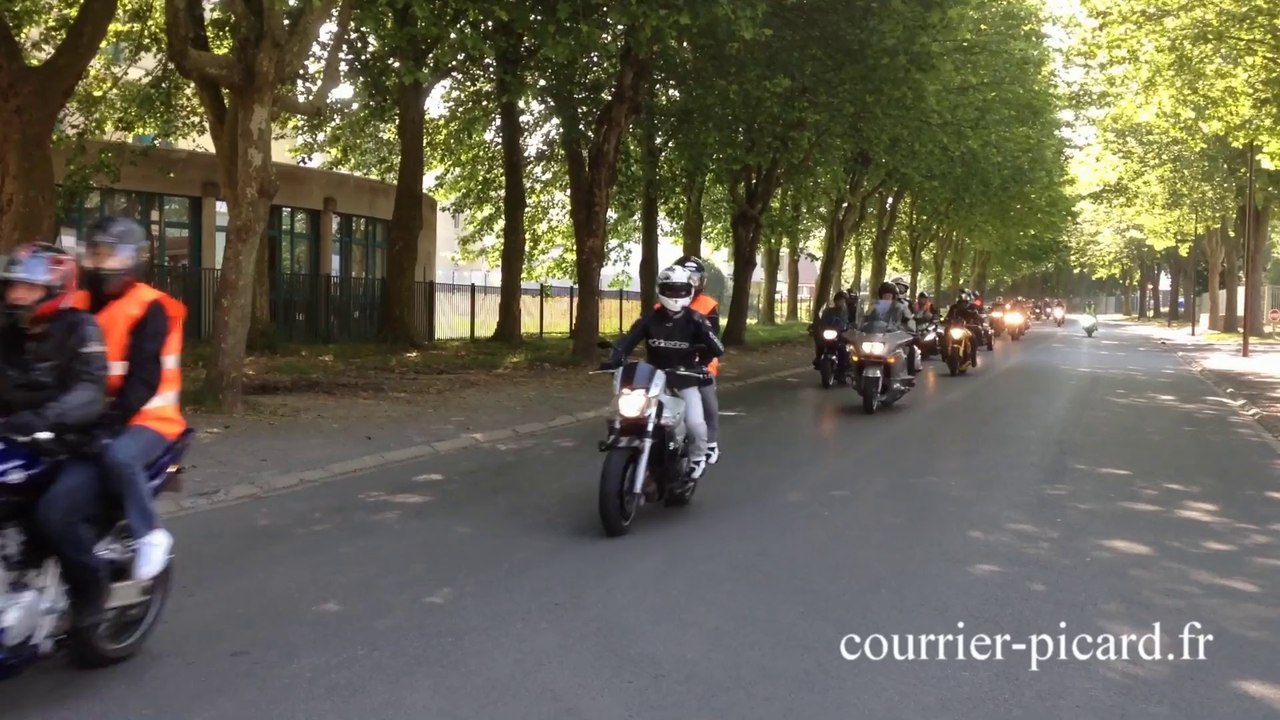 Saint-Quentin : les motards défendent le don du sang