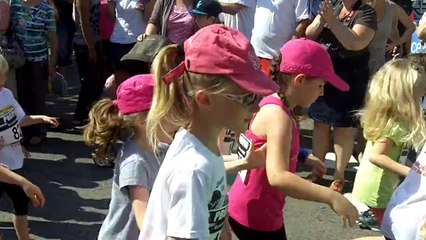 Transbaie 2014 : le départ des enfants.