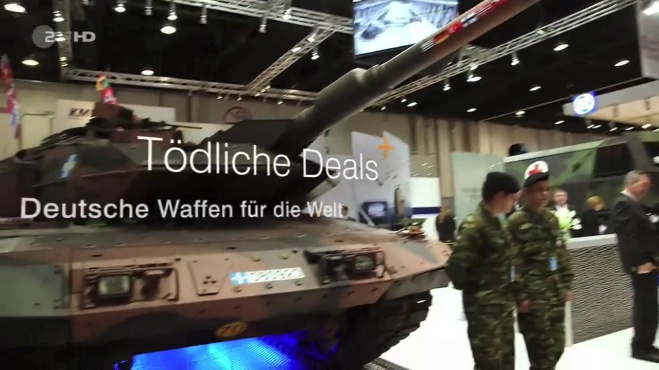 Tödliche Deals - Deutsche Waffen für die Welt - Doku ZDFzoom