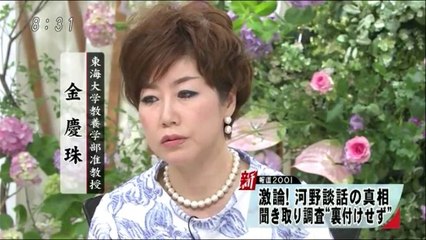 報道2001、河野談話検証