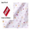 Best Price Tiddliwinks Sweet Safari Fitted Sheet in White/Pink Review