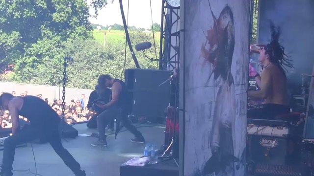 Hellfest 2014 : Dagoba, en coulisses et sur scène