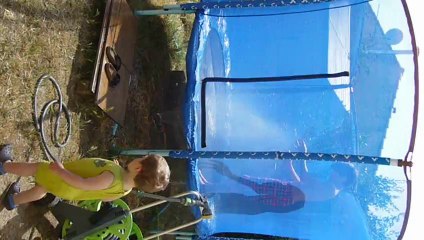 Tramp'ouille ou tramp'à l'eau !