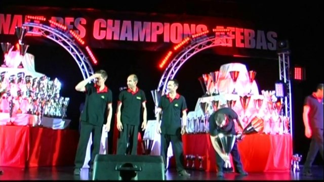 Finale des Champions 2014 remise de Trophées suite