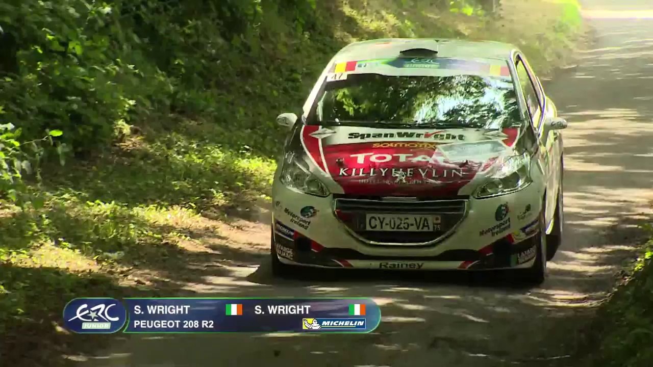 FIA ERC GEKO Ypres Rally 2014 Junior LEG2