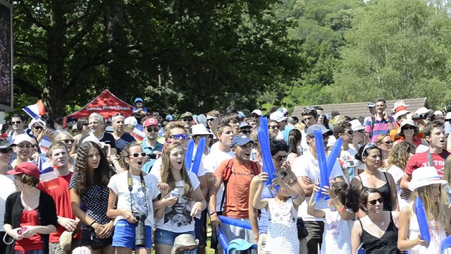 La Marseillaise chantée par nos supporters