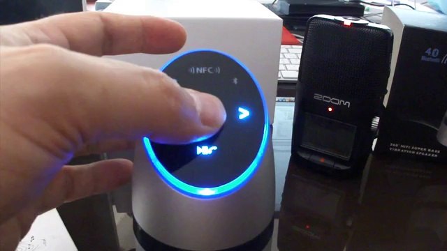 HAUT PARLEUR À VIBRATIONS ADIN D1BT BLUETOOTH NFC MAIN LIBRES 26W