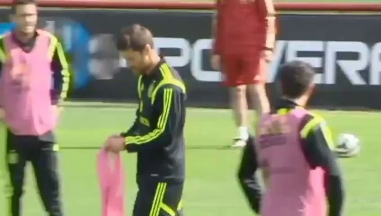 Cesc Fabregas is excluded from Spain World Cup training by Del Bosque 2014