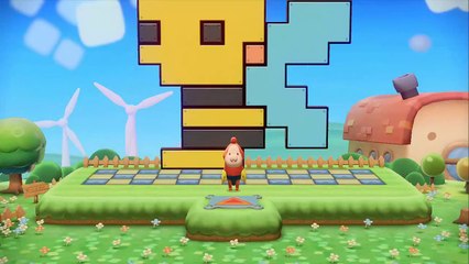 Pushmo World Walkthrough Part 2 - Pushmo Park Stages 16-30 (Murals)