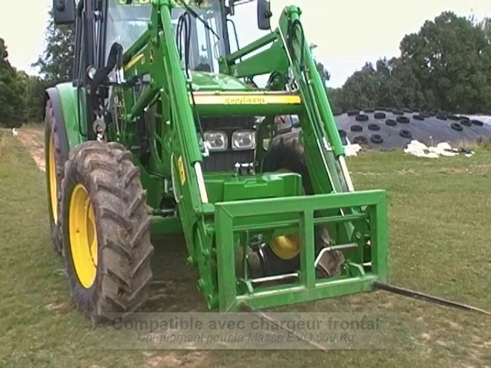 Masse EVO 600 Kg Modulable à 1000 Kg - 1200 Kg - Masses EUROMASSE 100 % FONTE