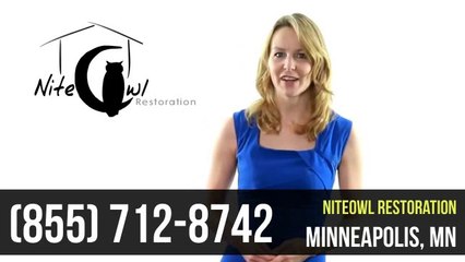 Minneapolis, MN Fire Water & Mold Restoration Call 855-712-8742