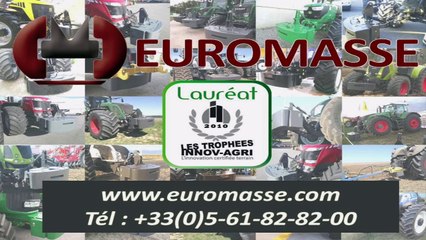 Masse EVO 1450 Kg à 1850 Kg - Modulable jusqu'à 2850 Kg - EUROMASSE 100 % FONTE