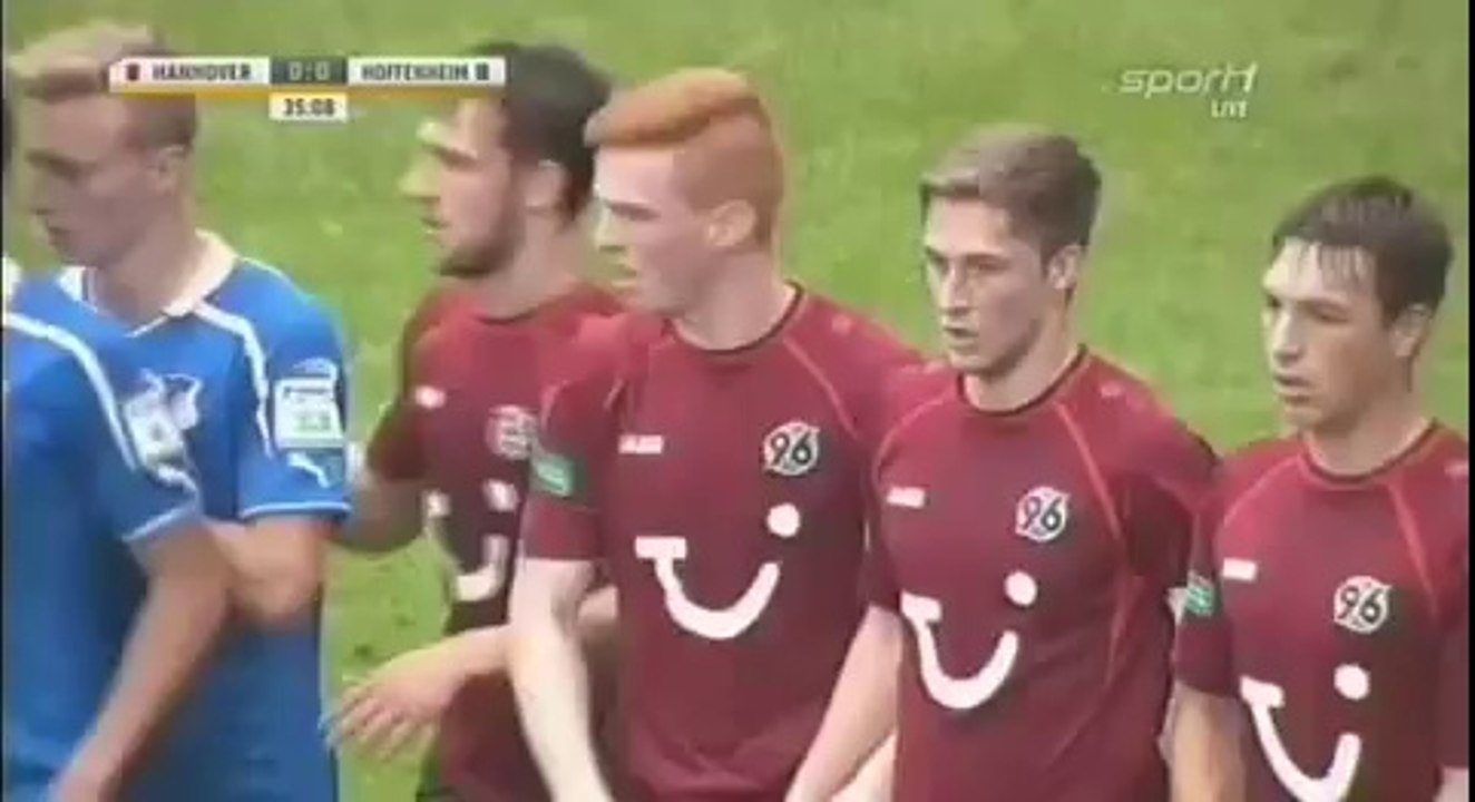 Hannover U-19 – Hoffenheim U-19 0-1 Hammer Freistoss
