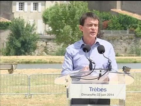 L'écotaxe remplacée par un péage de transit poids lourds : les précisions de Manuel Valls - 22/06