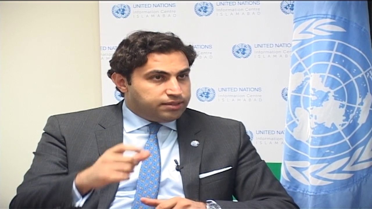 Exclusive Interview of the United Nations Secretary General's Envoy on Youth for PTV World's 'Diplomatic Enclave with Omar Khalid Butt'..