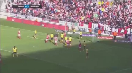 13 J34 REIMS SOCHAUX : Pelé sauvé par la barre