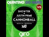 Showtek & Justin Prime ft Matthew Koma vs Quintino - Go hard vs Cannonball (Giro dj Mashup)
