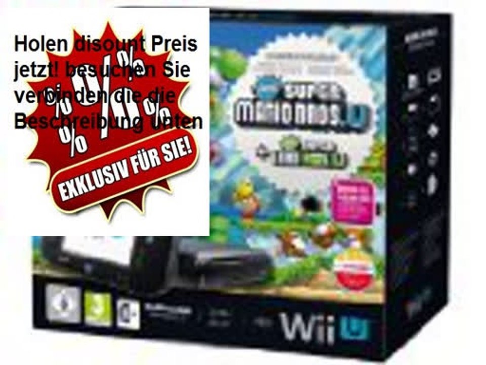 Wii U Mario + Luigi Premium Pack, black angebote Rezension