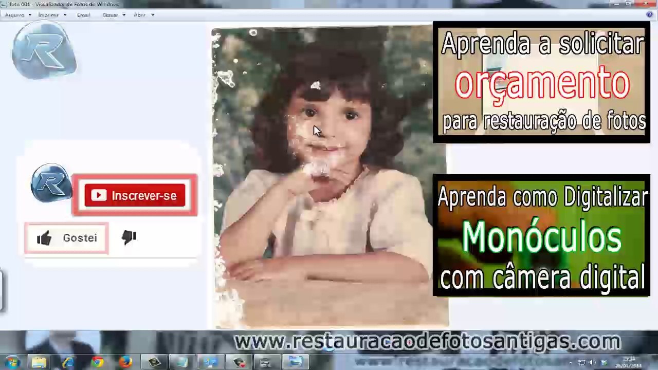 Como escanear digitalizar fotos antigas