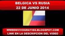 Ver Belgica vs Rusia Mundial Brasil 2014