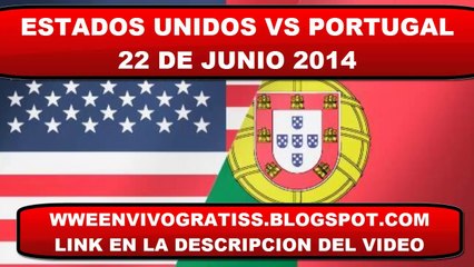 Ver Estados Unidos vs Portugal Mundial Brasil 2014