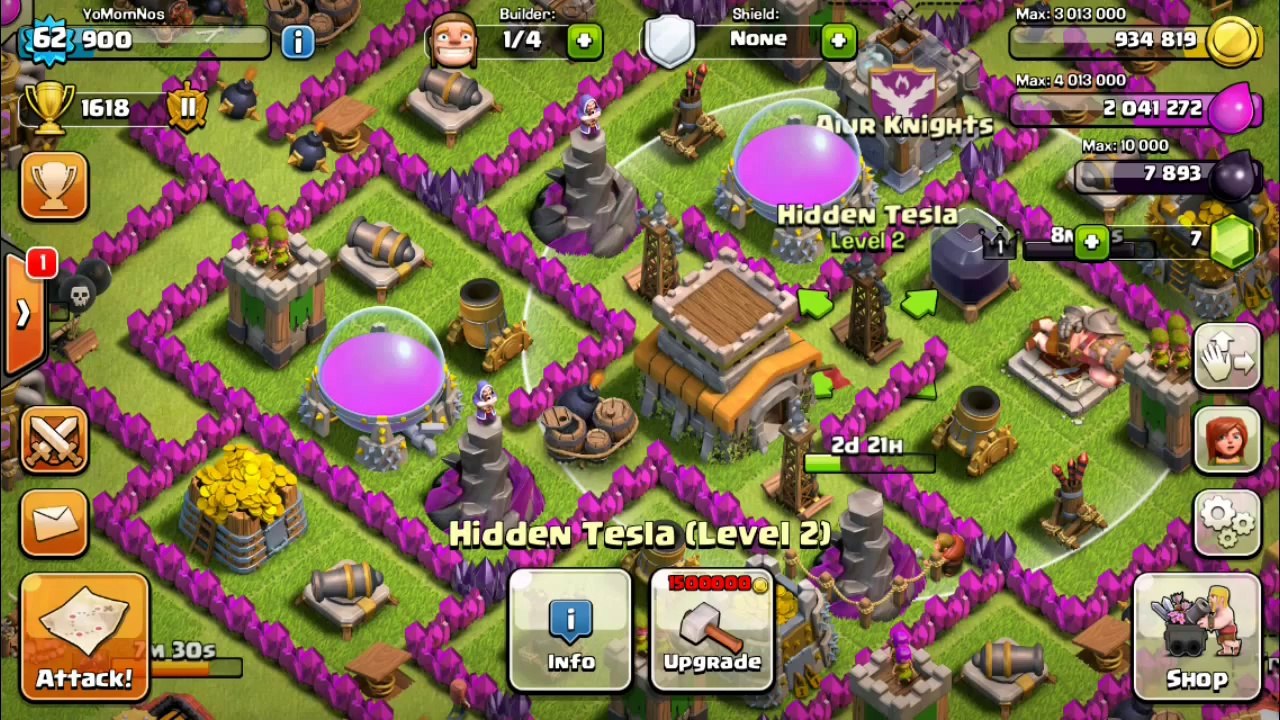 PlayerUp.com - Buy Sell Accounts - Clash of Clans Level 62 Account For Sale