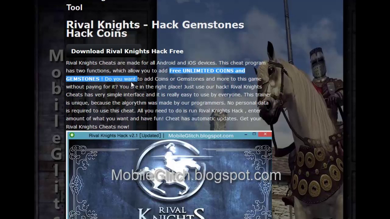 Rival Knights Hack 2014