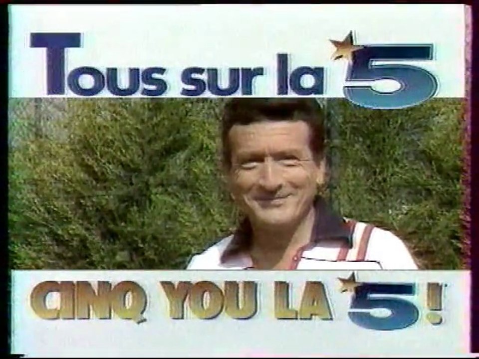 La Cinq 8 Septembre 1987 1 Pub, Autopromo