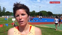 Saint-Renan (29). Championnats de Bretagne d'athlétisme : Julie Rolland en or et en argent