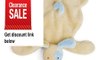 Discount North American Bear Flatopup Baby Cozy, Ivory/Blue Review