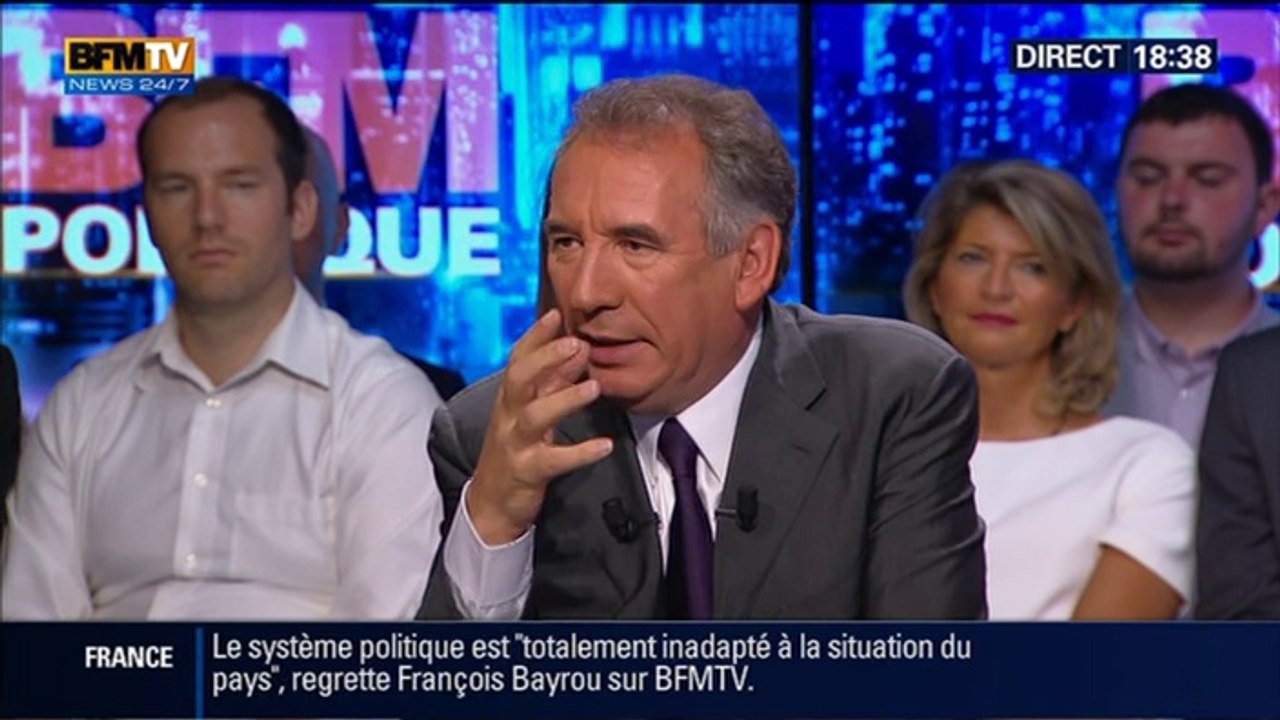 BFM Politique: L'interview BFM Business, François Bayrou répond aux questions d'Emmanuel Lechypre - 22/06 2/6