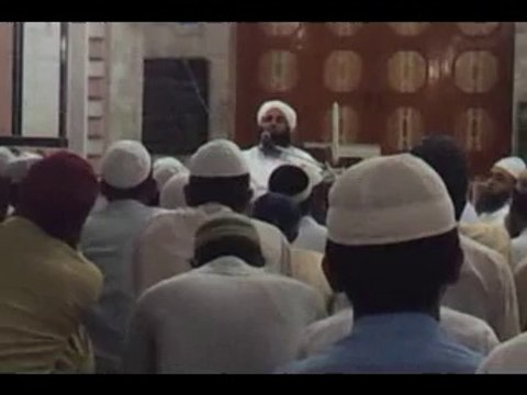 Molana ilyas ghuman sahib Bayan in Allah Wali Masjid Sukkur 19 june 2014