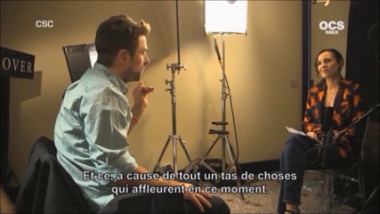 Cannes Press Junket Rob, Guy and David Michôd interview with Ciné Séries & Cie