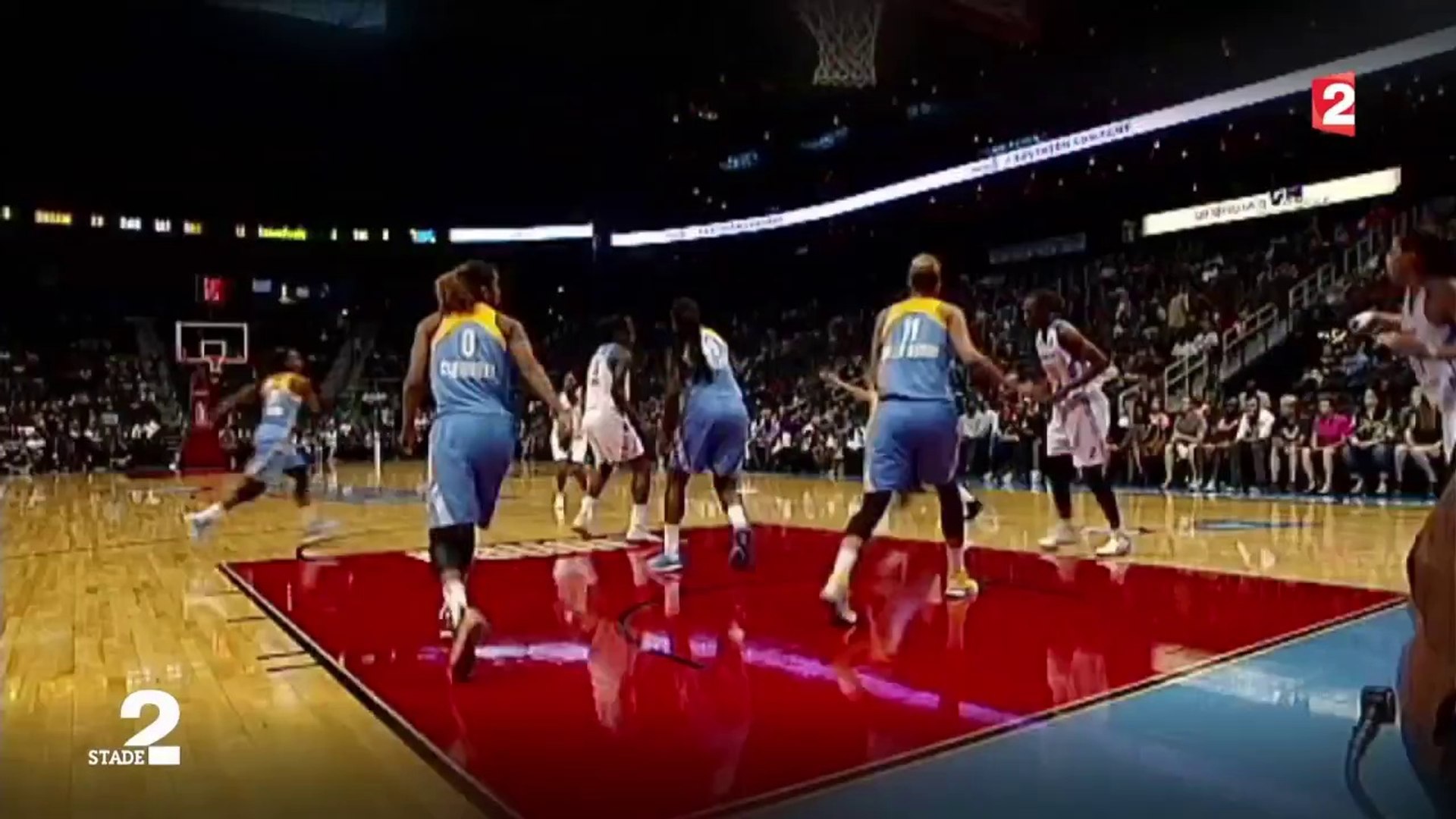 ⁣Le rêve éveillé de Celine Dumerc en WNBA