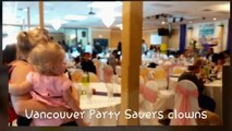 khanna banquet hall, Surrey, BC, Canada 1st birthday party with clowns and face painters